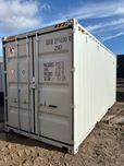 Kontener morski 20' One Way Double Door RAL 7035 piaskowy - Gdańsk