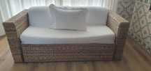 Sofá cama Rattan