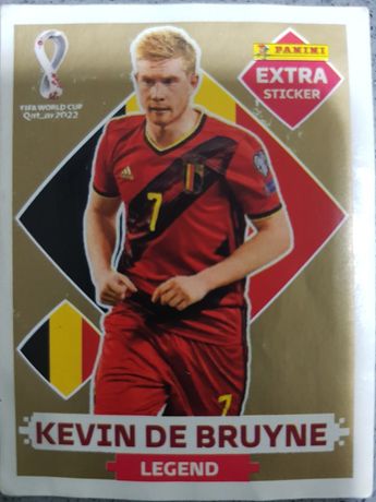 Cromo Kevin de Bruyne Legend Gold