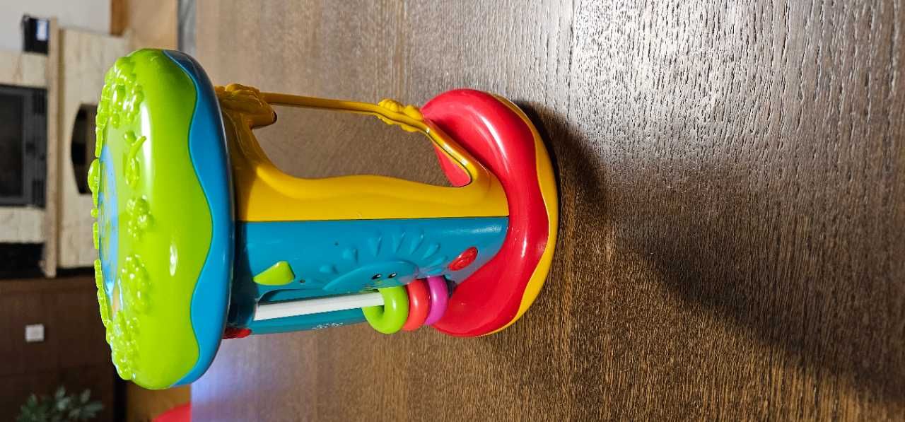 Zabawka roller wałek z lusterkiem grająca nakręcana