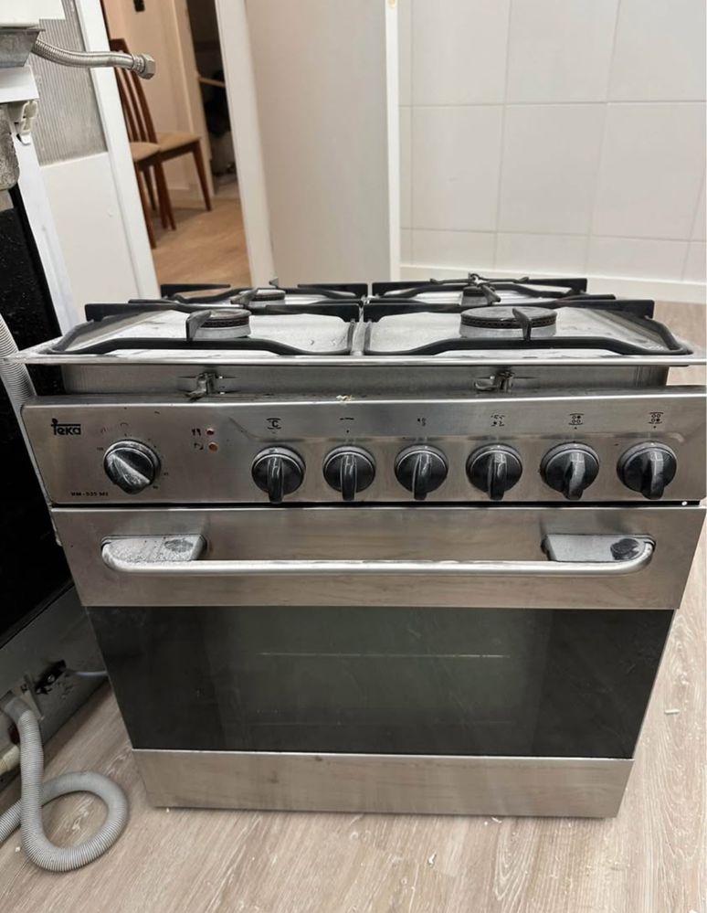 Placa + forno Teka