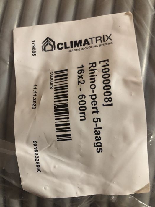 Труба для теплої підлоги Climatrix