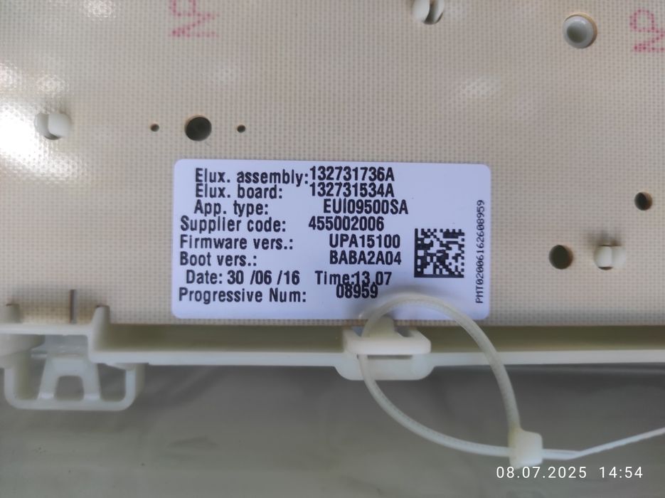 Стиральная машина на запчасти zanyssi