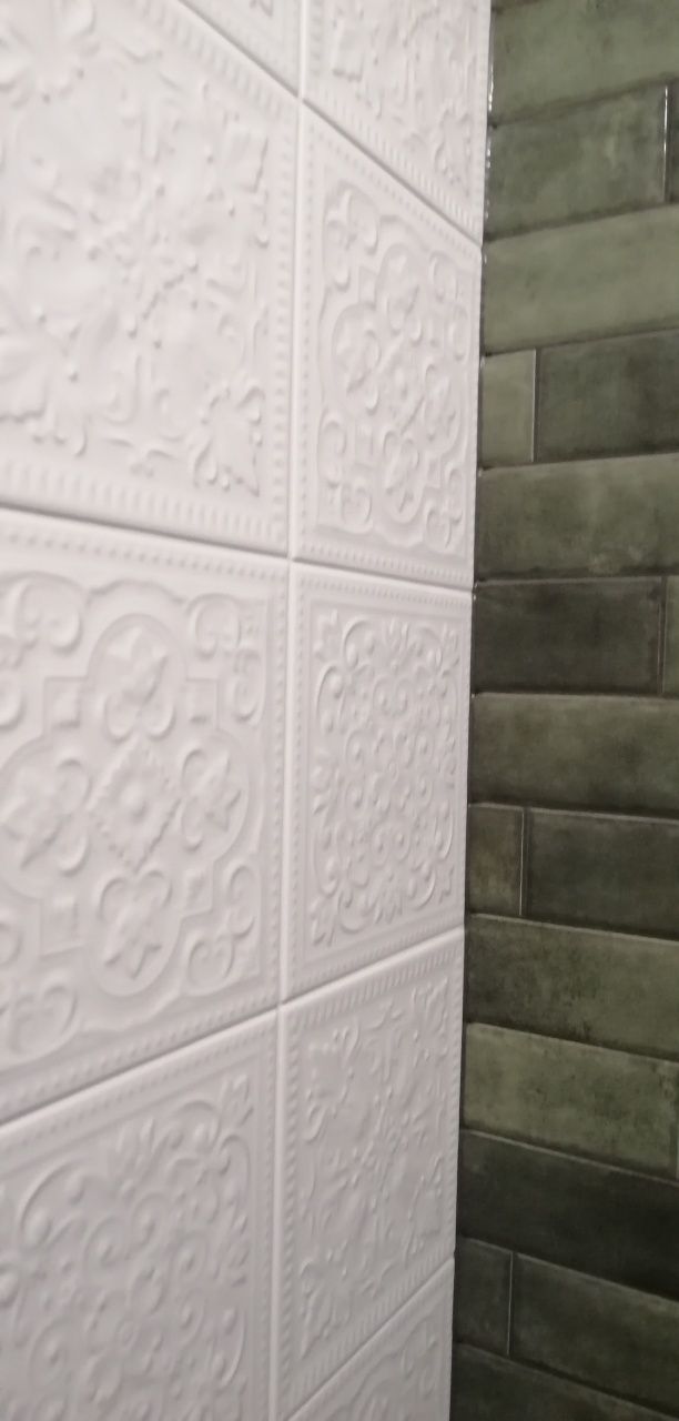 Płytki PARADYŻ 20x20cm Classy Chic Bianco Struktura A, B, C Klasyczne