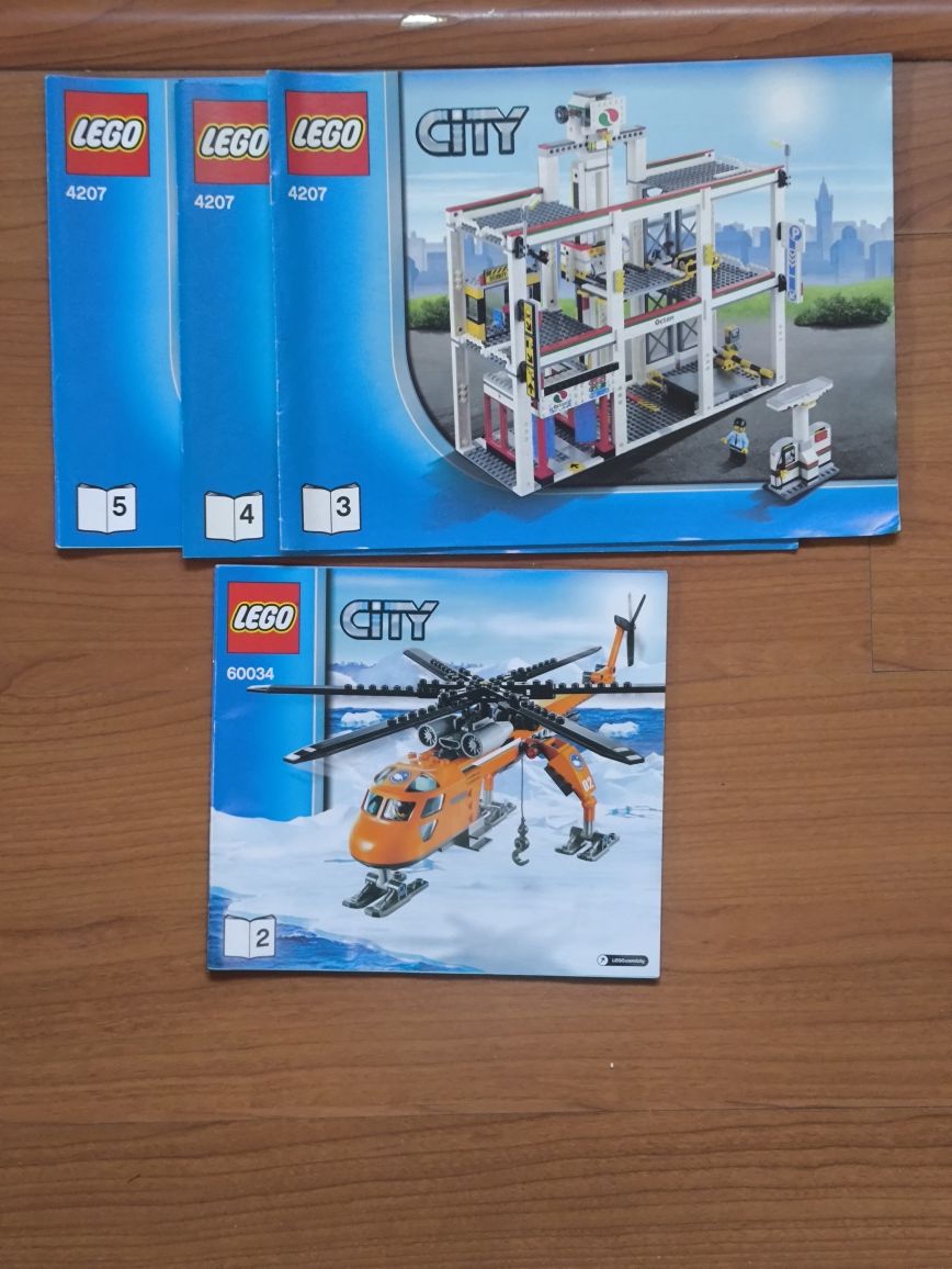 Lote de sets Lego City (9 sets)