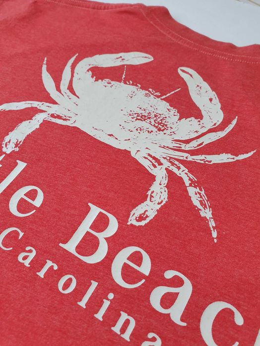 Koszulka T-shirt Nadruk Krab Myrtle Beach South Carolina Mahi Surf Co