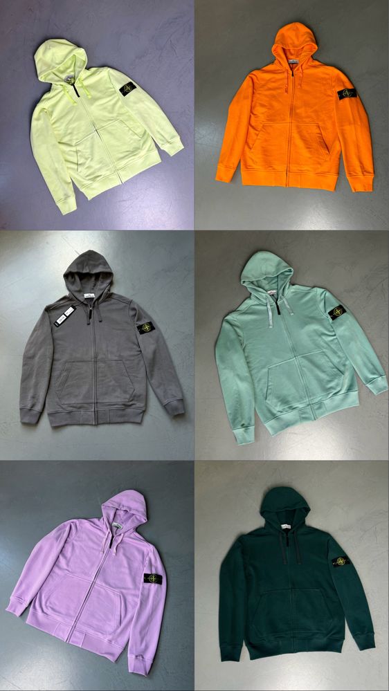 Зіп худі Stone Island/zip худі стон айленд/кофта стон