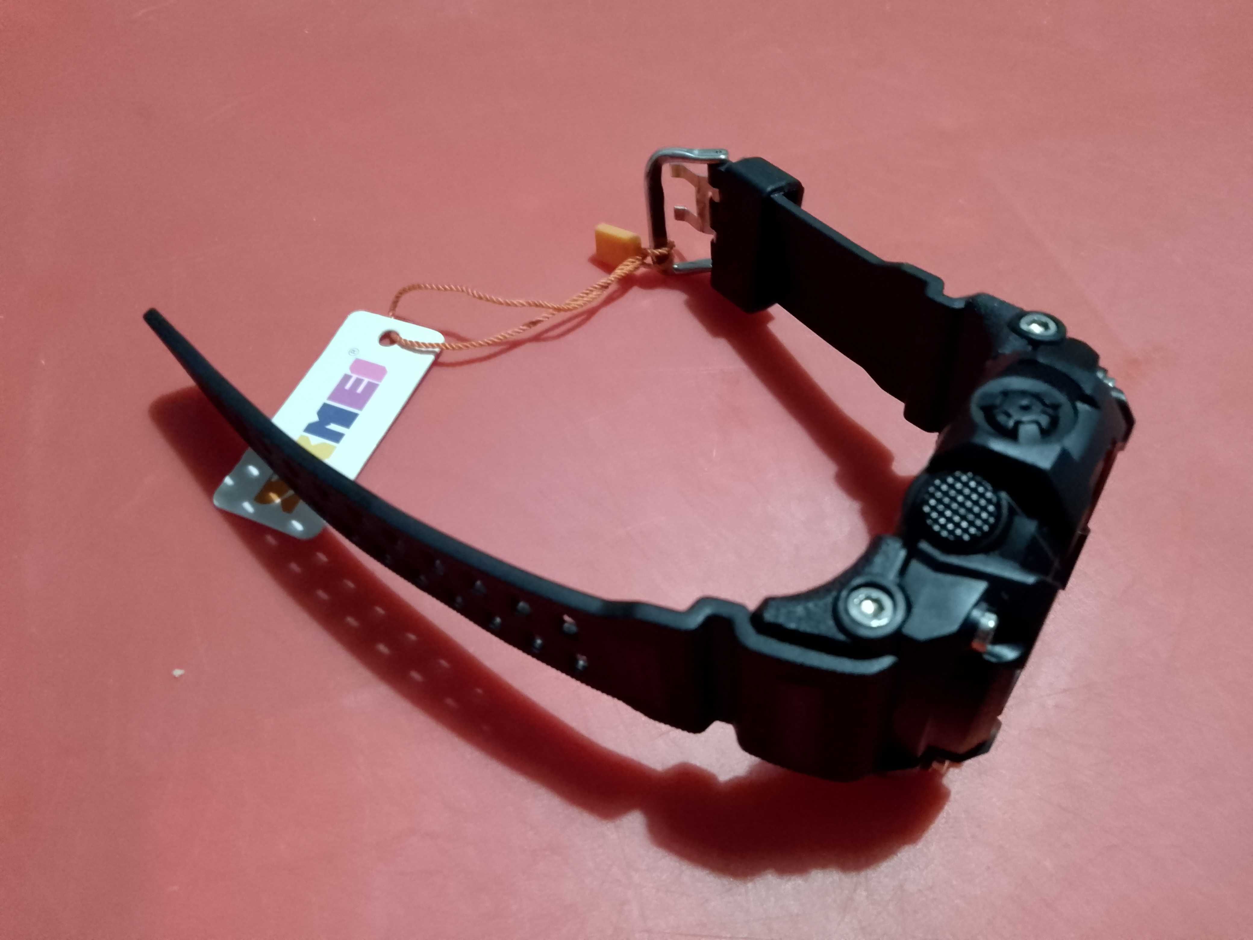 Skmei zegarek męski Sportowy zegarek męski elektroniczny stoper LED