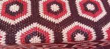 Vintage Colcha de Croché 2 x 1,40 m