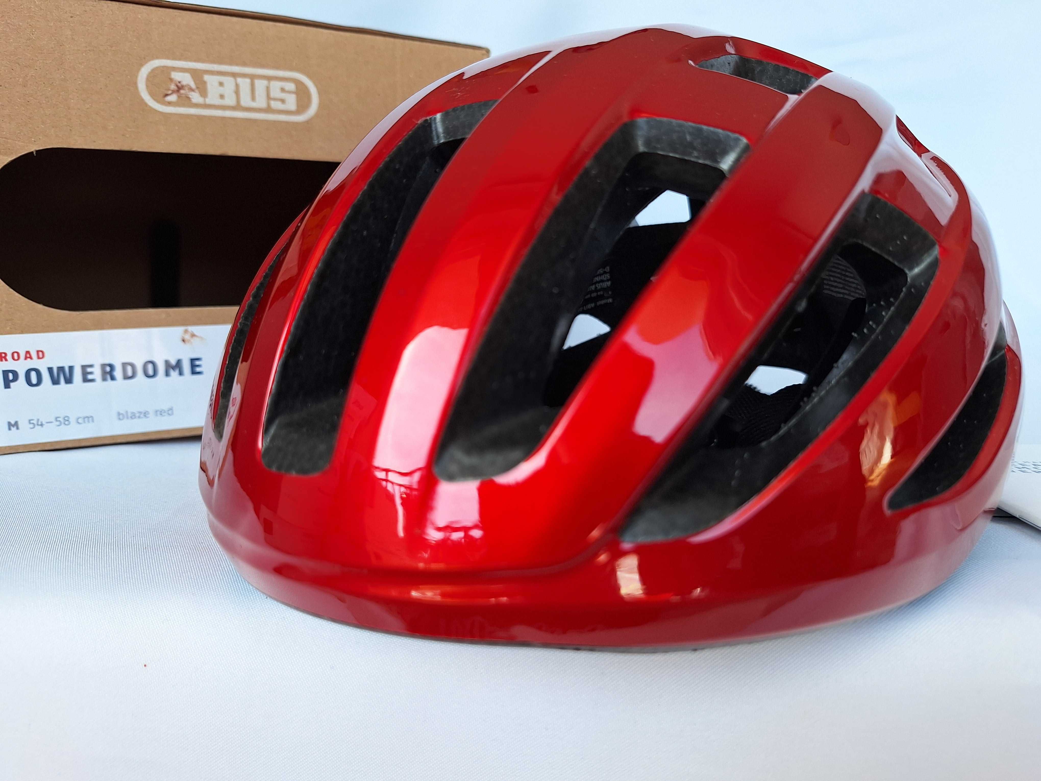 Kask rowerowy Abus Powerdome Blaze Red M 54-58cm