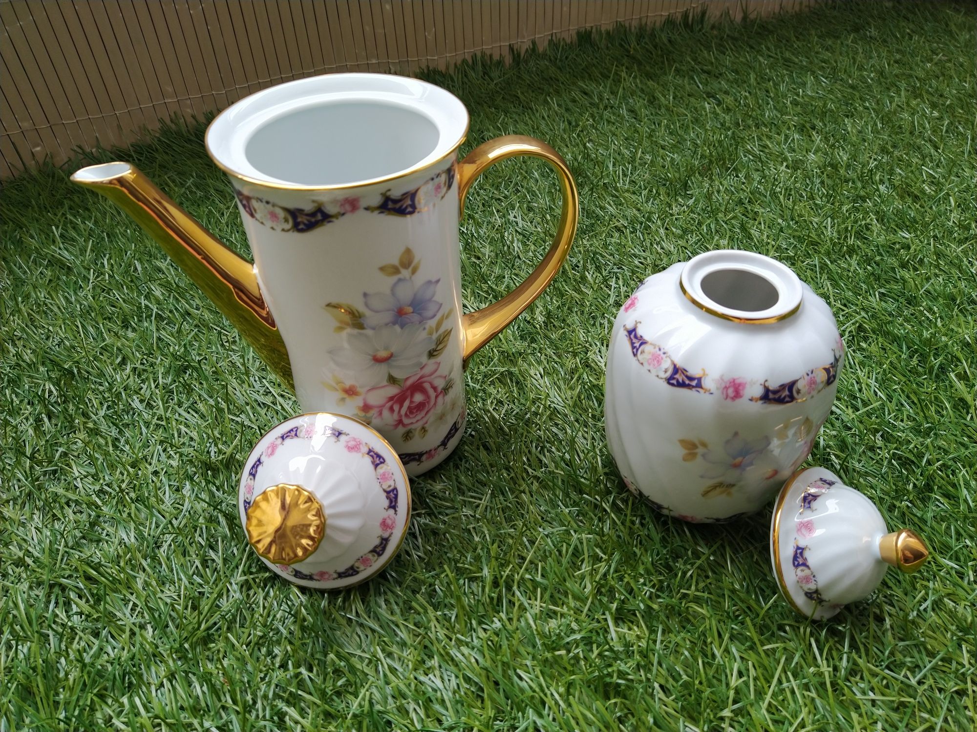 Conjunto 2 peças em porcelana