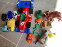 Набор разных игрушек машинок Формула 1
