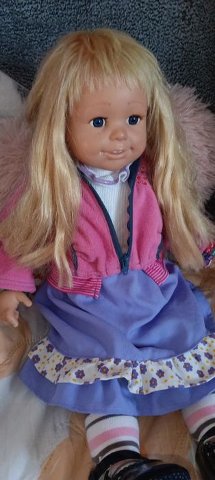 Duża śliczna lalka60cm.