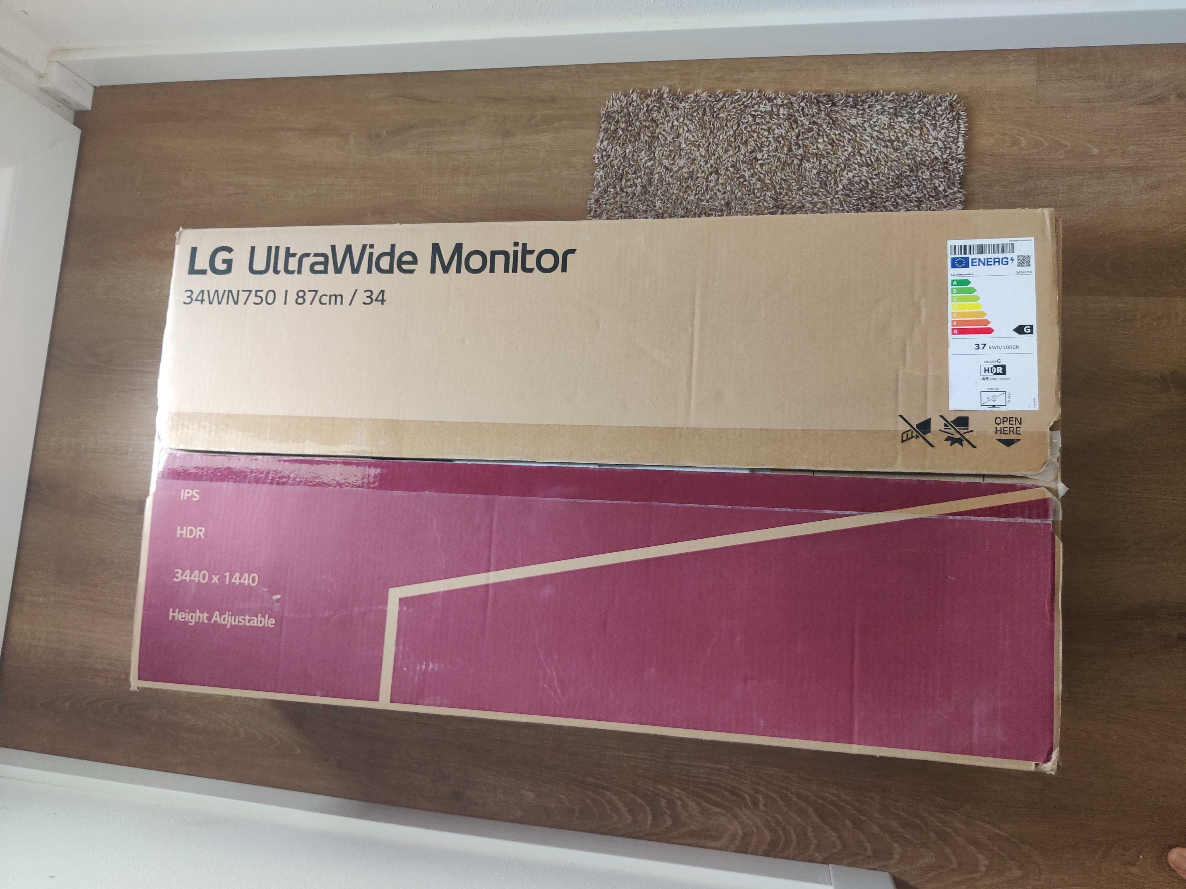 Monitor LG UltraWide Monitor 34 polegadas