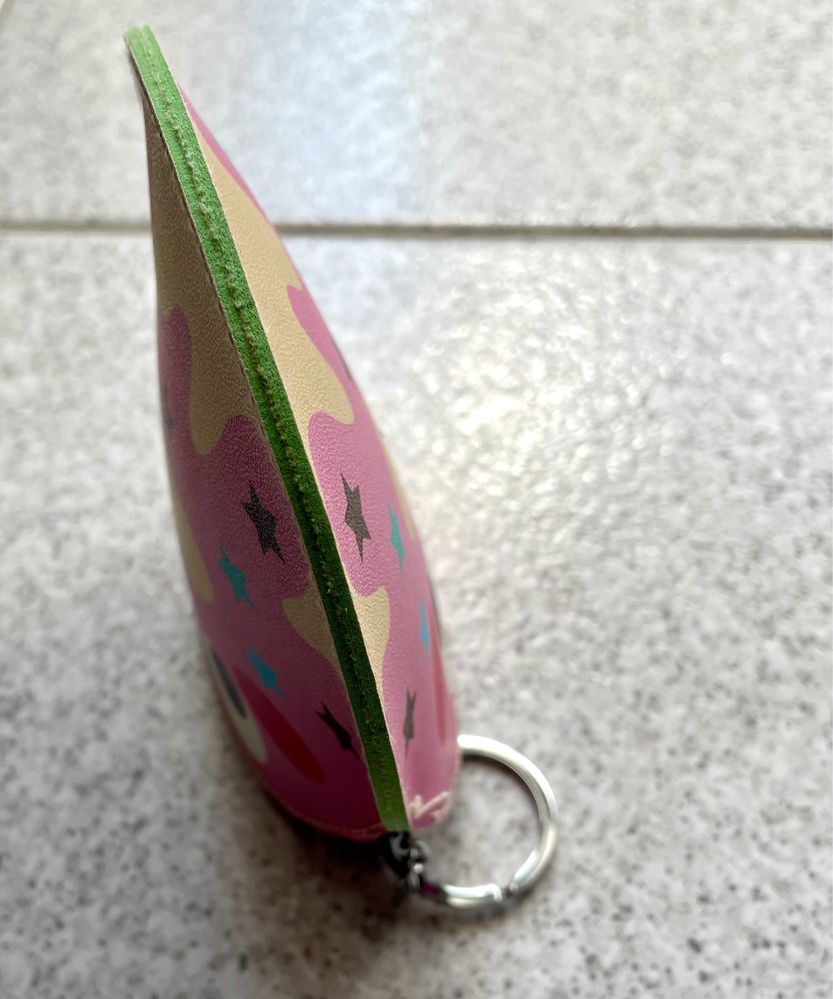Pequena bolsa ou porta-moedas de donut