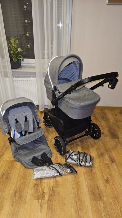 Baby Design Zoy wózek 2w1 gondola + spacerówka 07 GRAY
