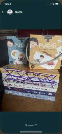 Książki seria Pucio , puzzle Pucio .