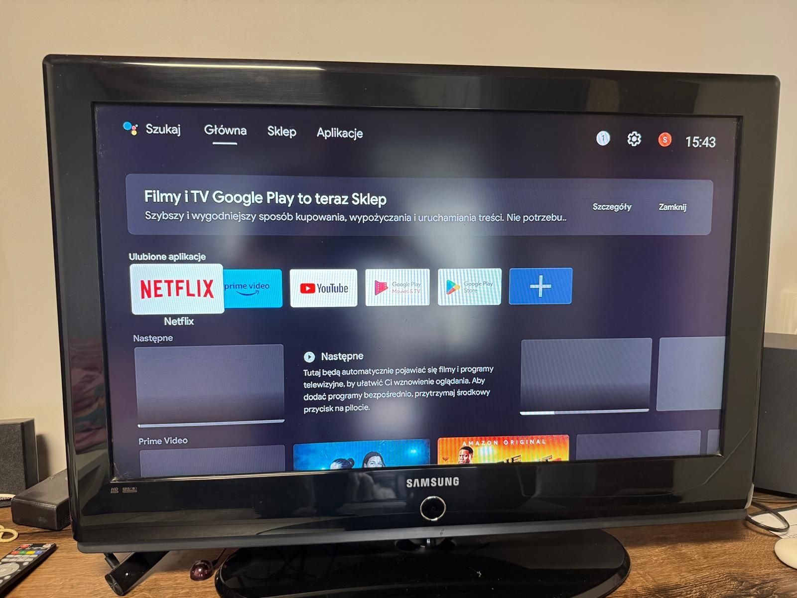 Telewizor Samsung 32cale +Xiaomi Smart tv