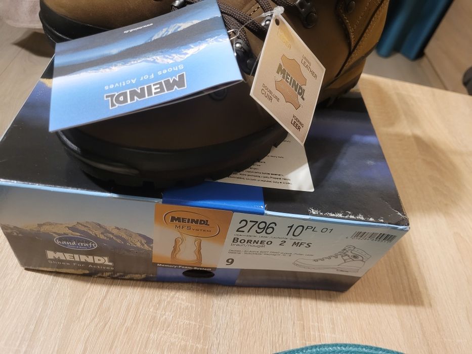 NOWE Buty MEINDL Borneo 2 MFS w r. 43 trekkingowe wojskowe taktyczne