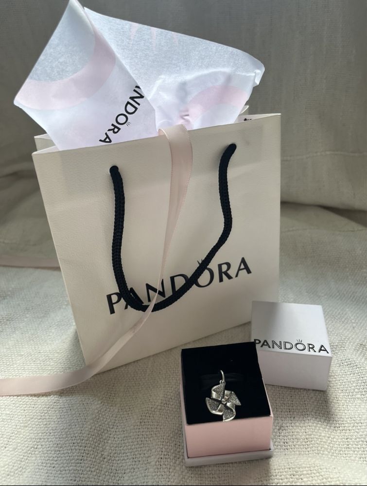 Pandora unikat charms zawieszka srebro wiatrak limitowany ALE 925