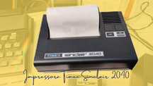 Impressora TIMEX Sinclair Modelo 2040 - Completa na Caixa Original