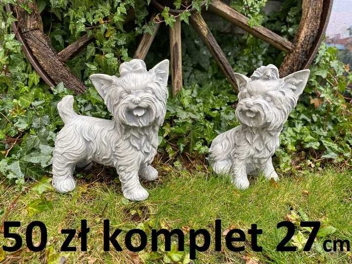 Ozdoby okolicznościowe ogrodowe figurki gipsowe skrzat krasnal koty