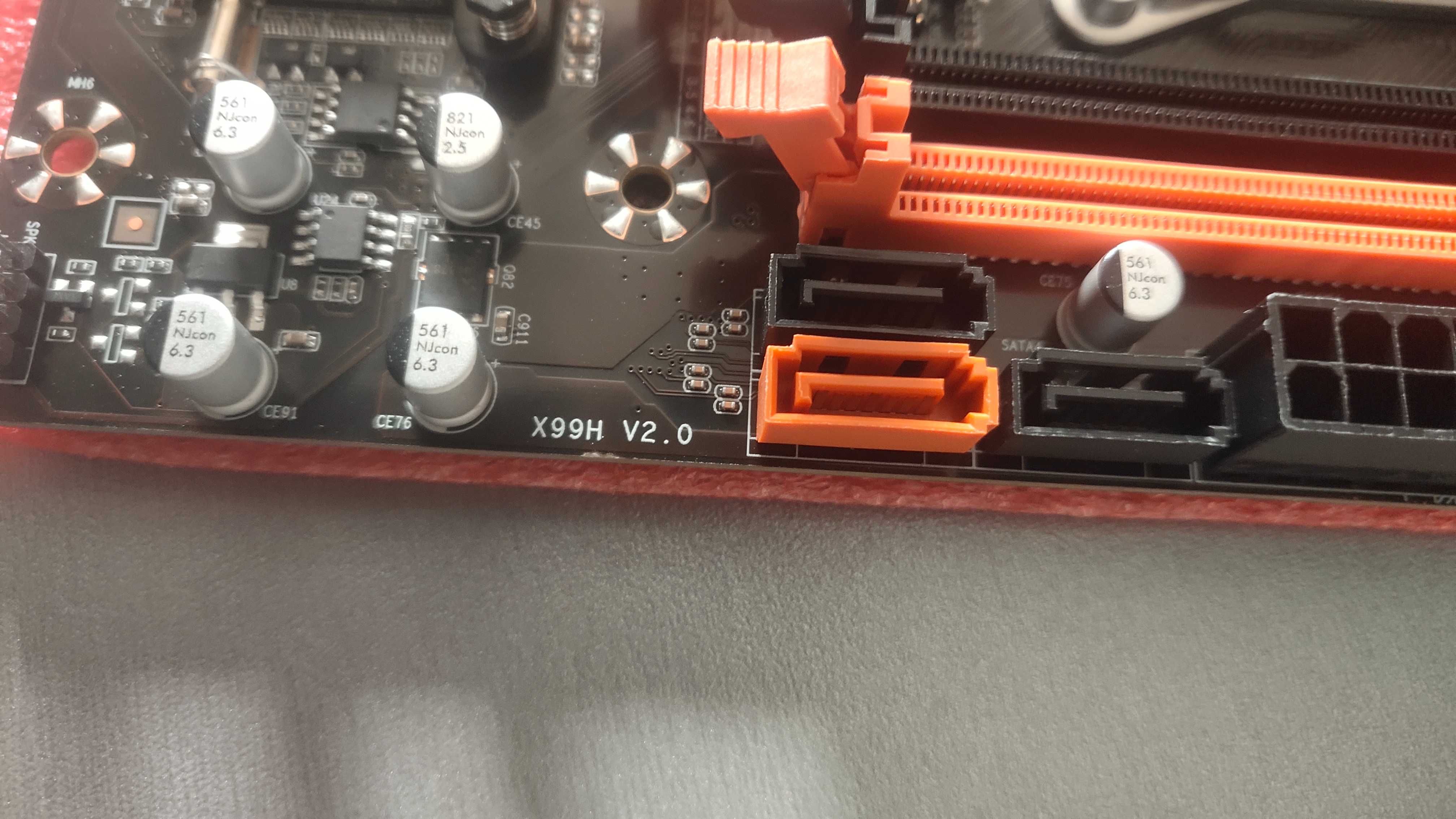 Материнська плата X99H USB3.0 NVME Нова