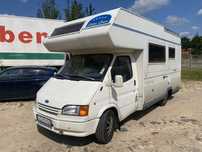 Camper Kamper Ford 2.5 diesel Markiza Solary Osobny Prysznic 4 osoby
