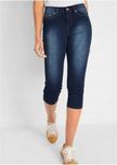 Bonprix spodnie jeansowe capri ciemne r.34