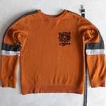 80% bawełna jasnobrązowa ruda cieplejsza bluza tygrys Go Tiger Go