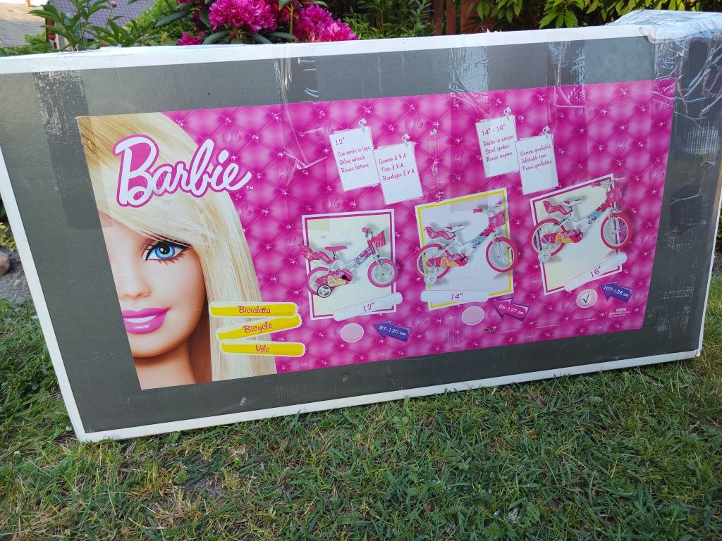 Rowerek Barbie koła 16 cali