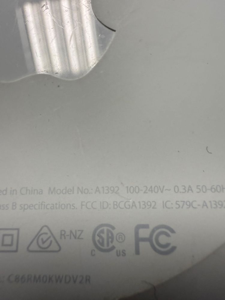 WiFi Роутер Apple AirPort Extreme (A1143, A1301,A1392, A1408, A1521)