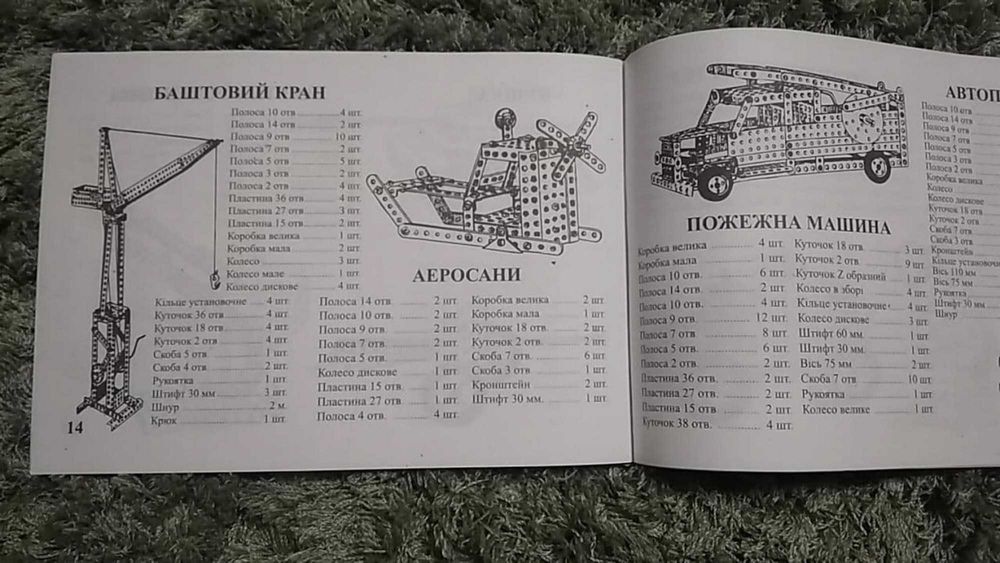 Залізний Найбільші набори Конструктор металевий №35 Машинки