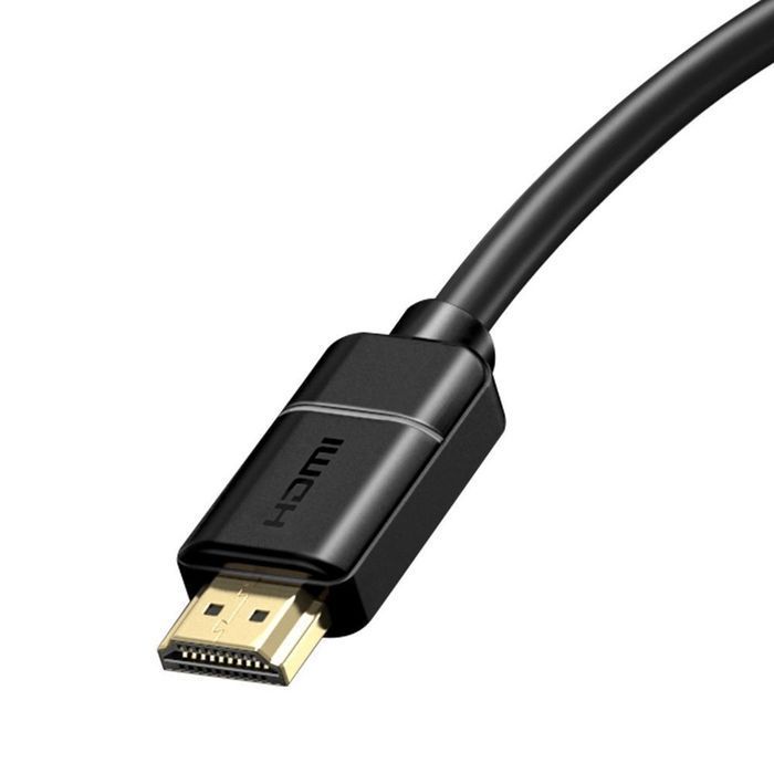 Baseus kabel przewód HDMI 2.0 4K 60 Hz 3D HDR 18 Gbps 3m czarny