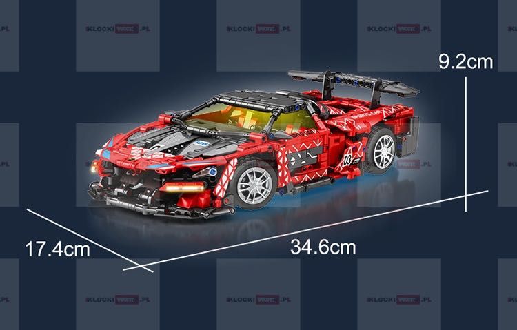Klocki WOMA Technic Typu McLaren