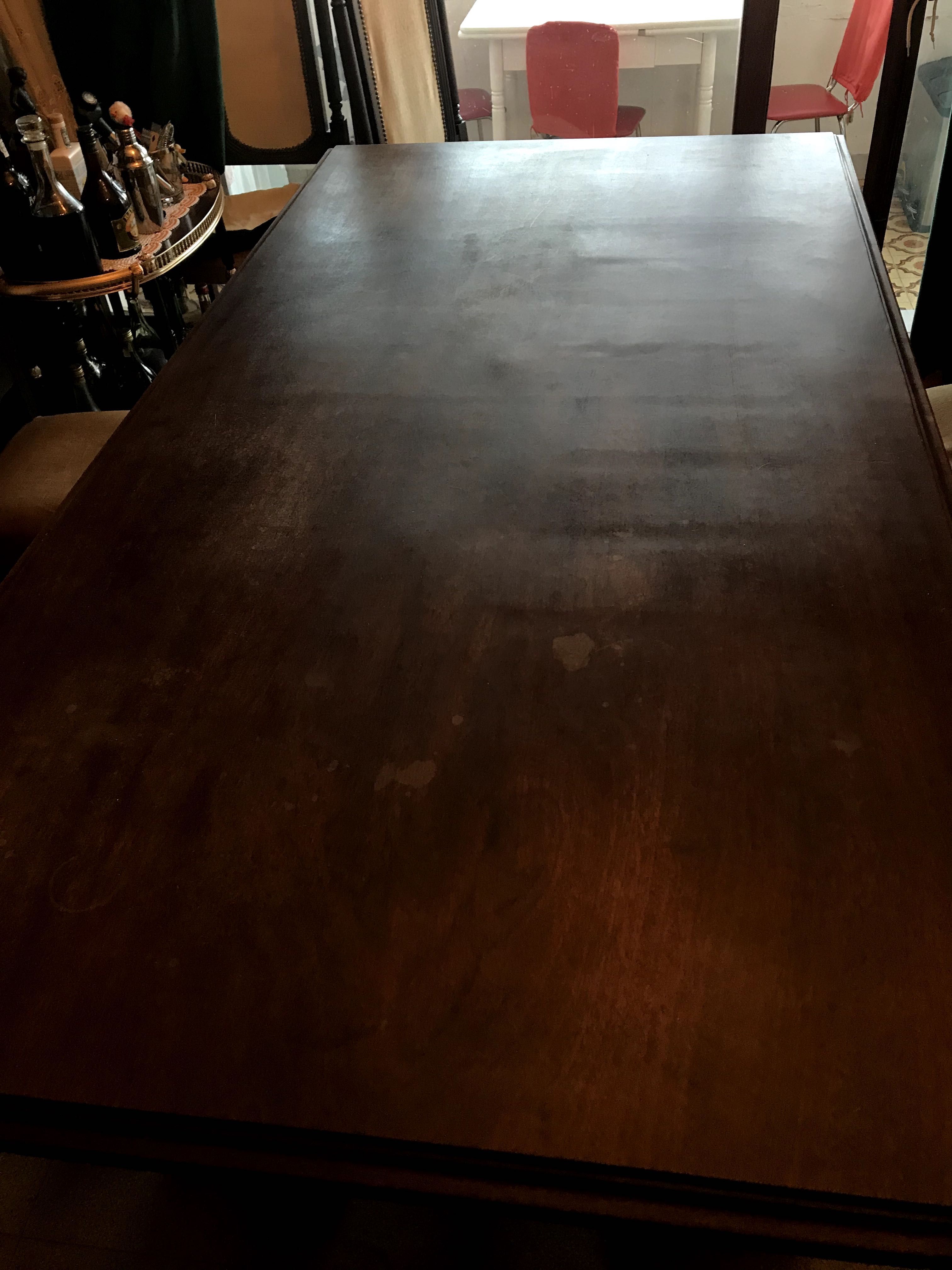 Mesa de madeira maciça