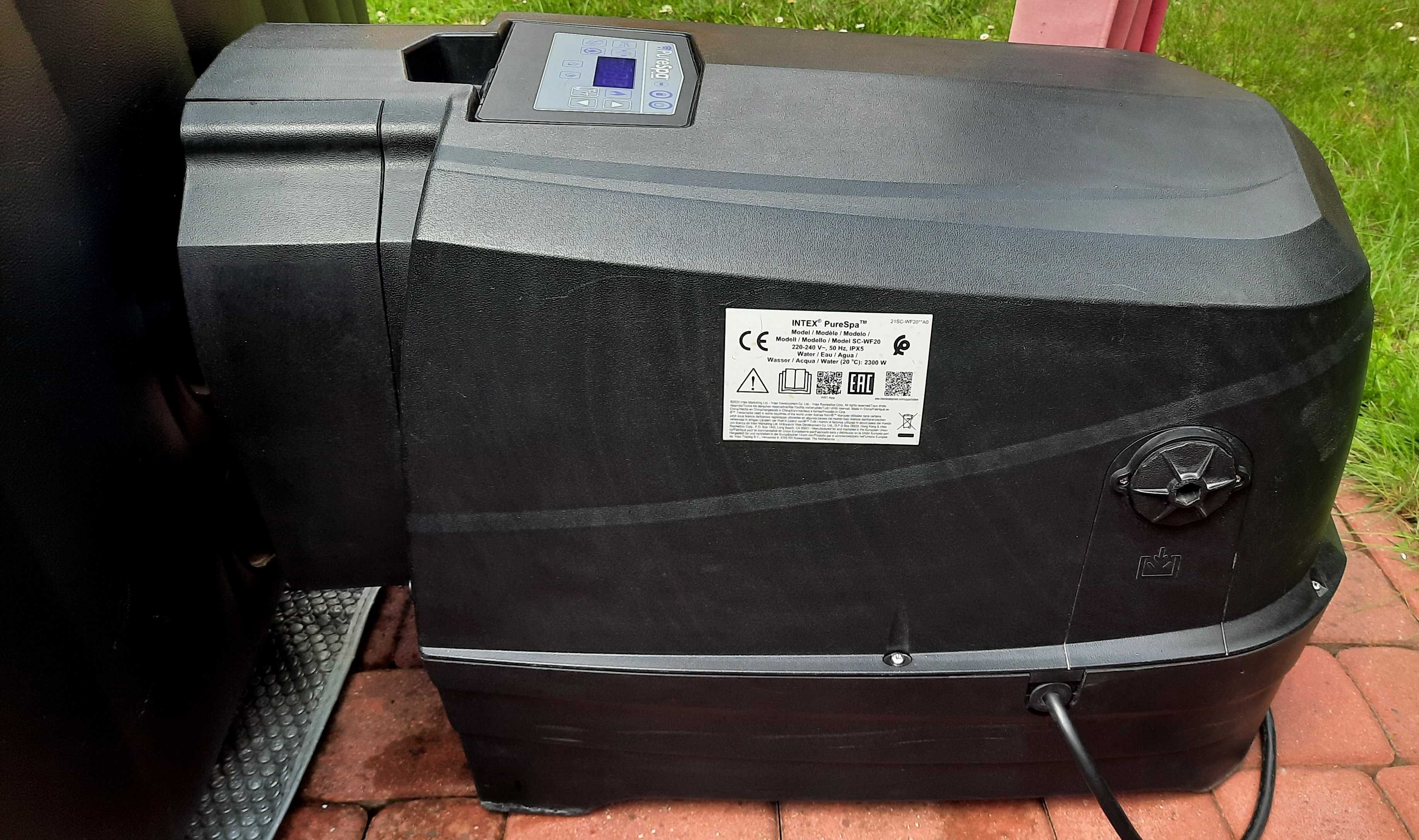 JACUZZI dmuchane INTEX SPA - 4 dysze wodne - 120 dysz Bubble DELUXE