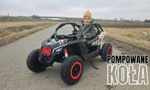 CAN-AM MAVERICK STRONG pompowane koła auto na akumulator 24V 2x280W