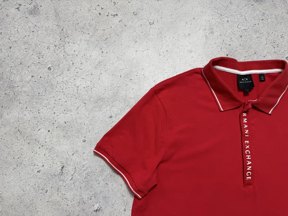 Мужская Футболка Поло Armani Exchange Оригинал Идеал Размер S-M