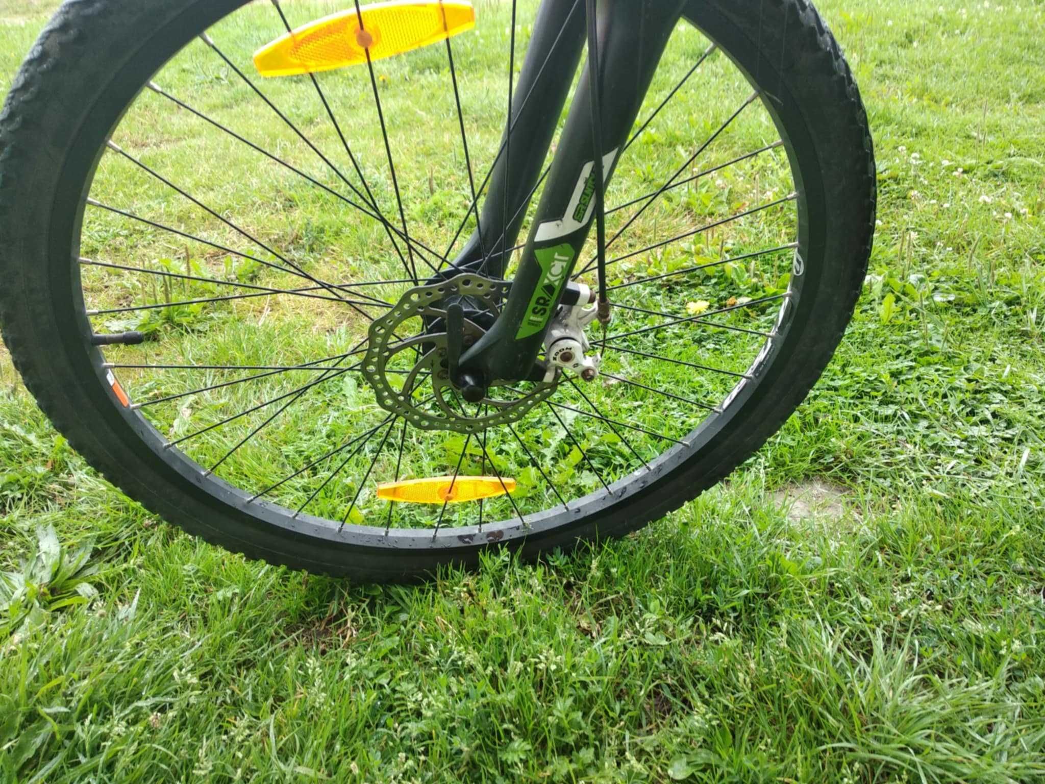 Rower MTB Trek  Amortyzator SaSuntour 3x8 klamkomanetki
