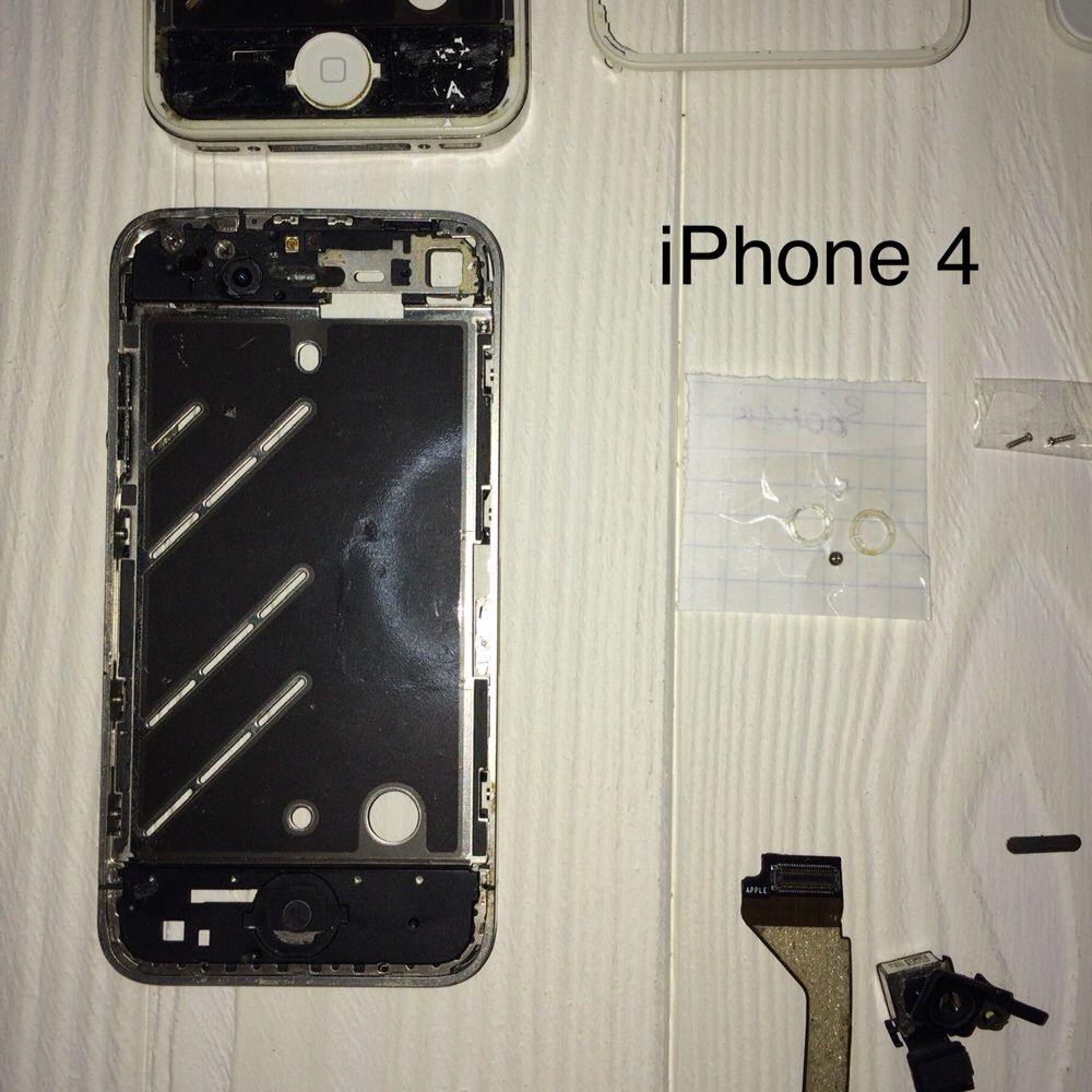 iPhone 4/ Айфон 4 на запчасти / плата / шлейф/ камера 4s