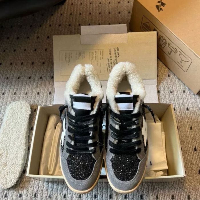 Зимові Кеди Golden Goose/ Кросівки Голден Гус/ Lanvin/ Balenciaga