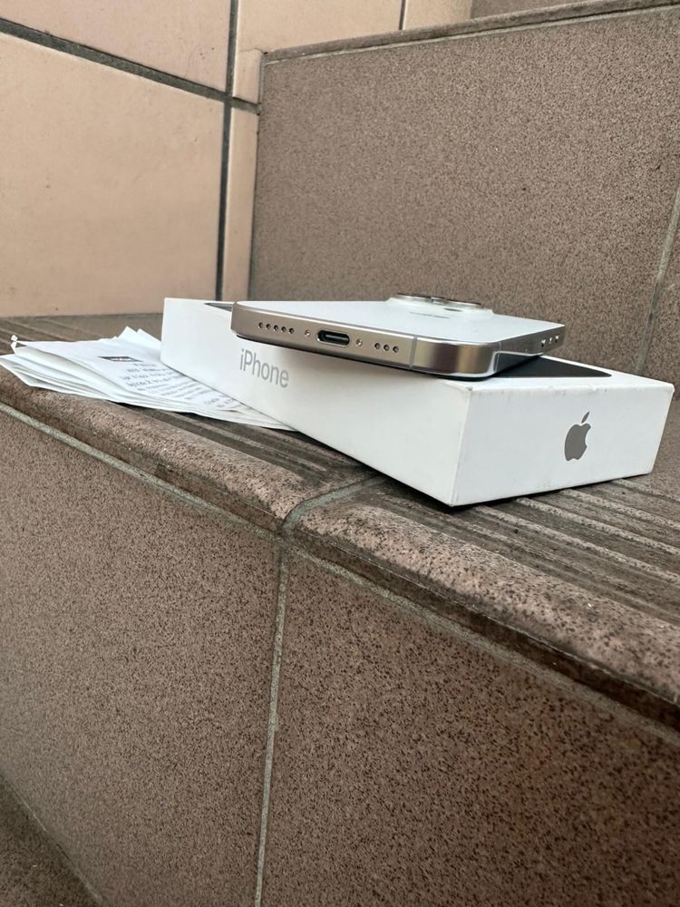 Iphone 16 Pro 128gb Titanium White novo c/fatura e garantia (Troca)