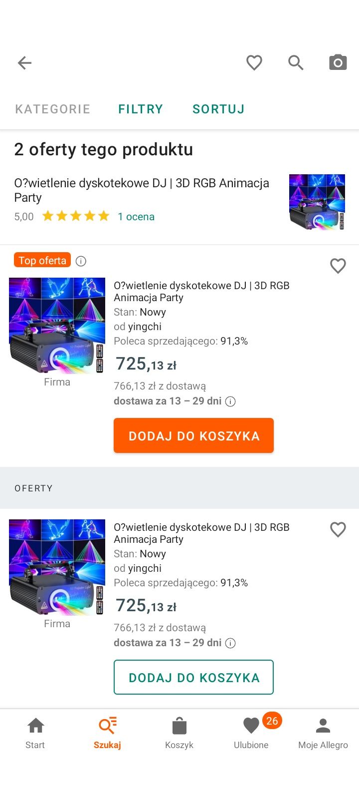 Projektor 3D laser