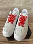 AF1\Powietrze*airDamskieNikeForce1SupremeWhite UnisexTrampki Rozm.44`