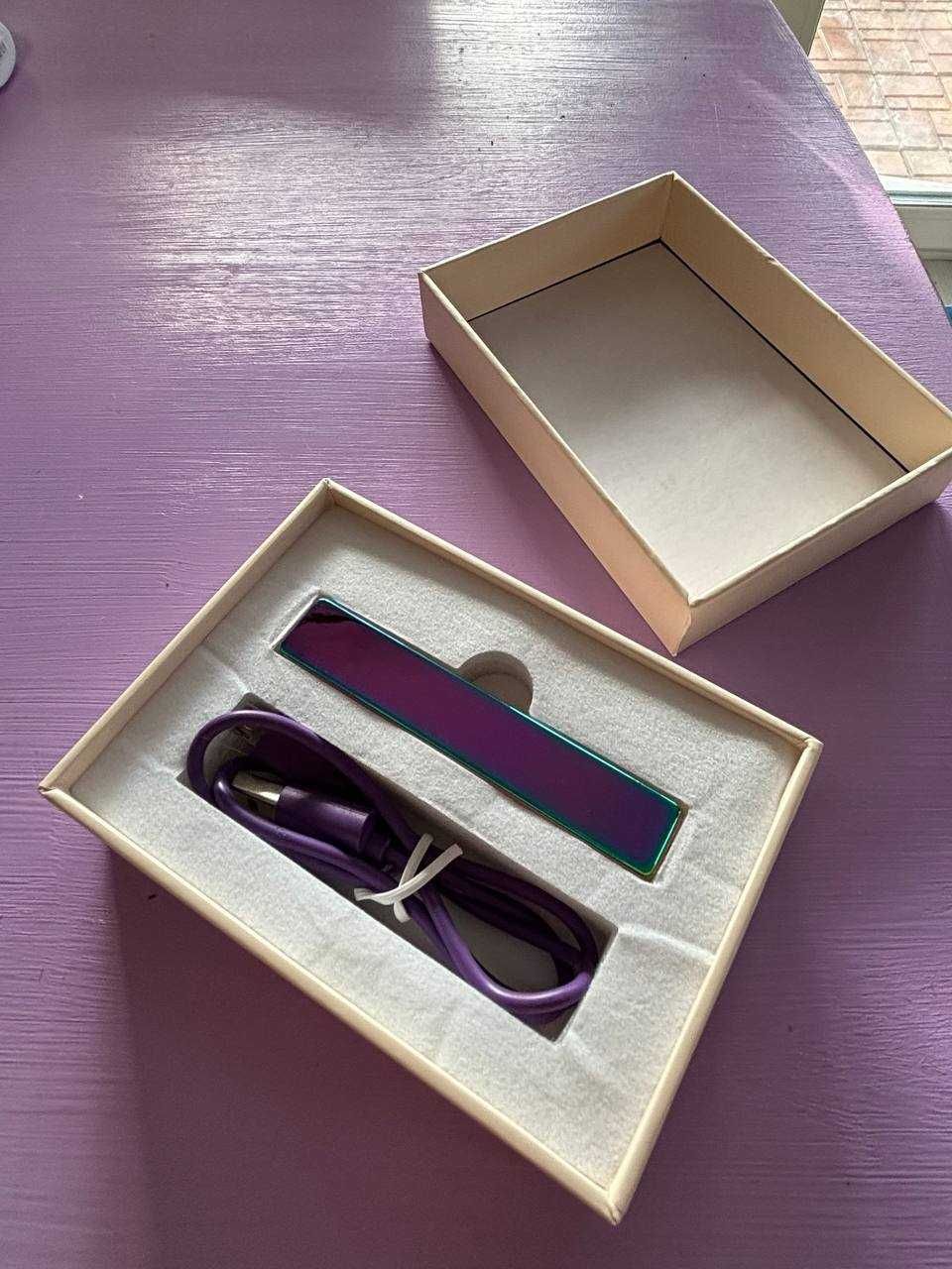 Електроімпульсна USB запальничка зажигалка The Slide
