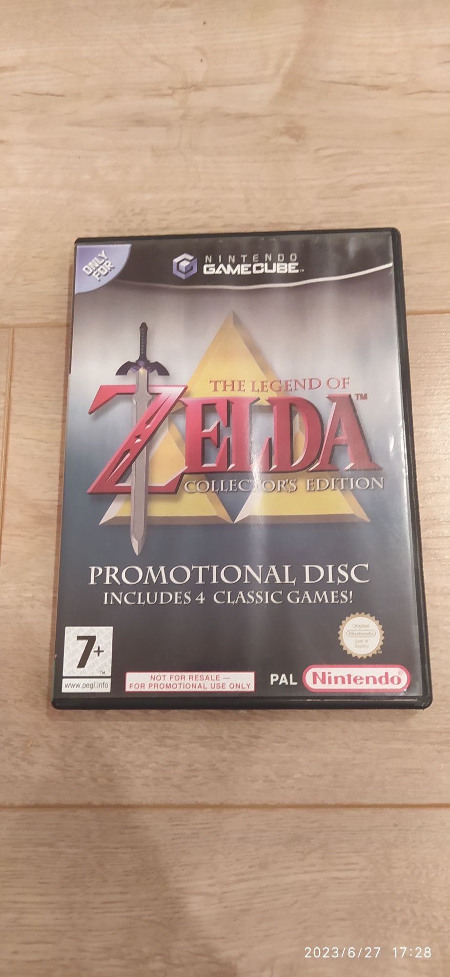 The Legend of Zelda Collectors Edition UK PAL Promo only Mint Unikat