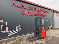 Paleciak elektryczny Linde L 14 ap 430 cm 1400 kg wózek Linde