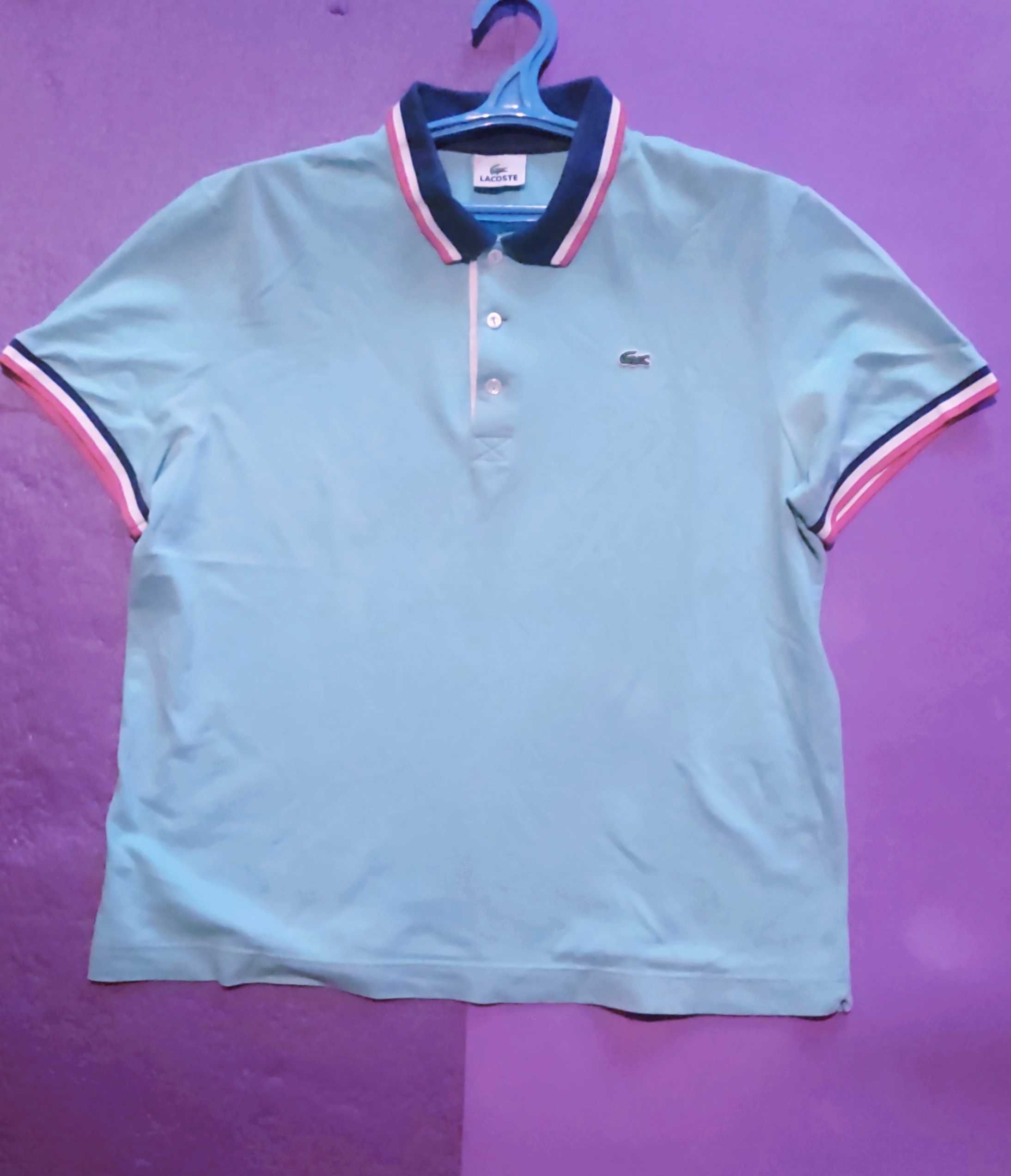 Lacoste Polo blue 100% Оригинал размер М