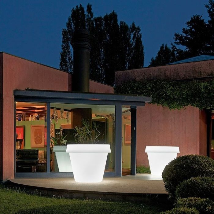 Vasos led para exterior